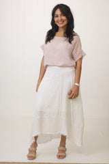 Frayed Edge Skirt