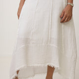 Frayed Edge Skirt