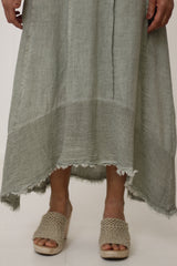 Frayed Edge Skirt