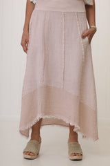 Frayed Edge Skirt