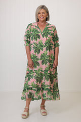 Palm Dress Long