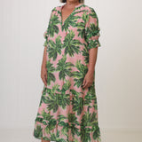 Palm Dress Long