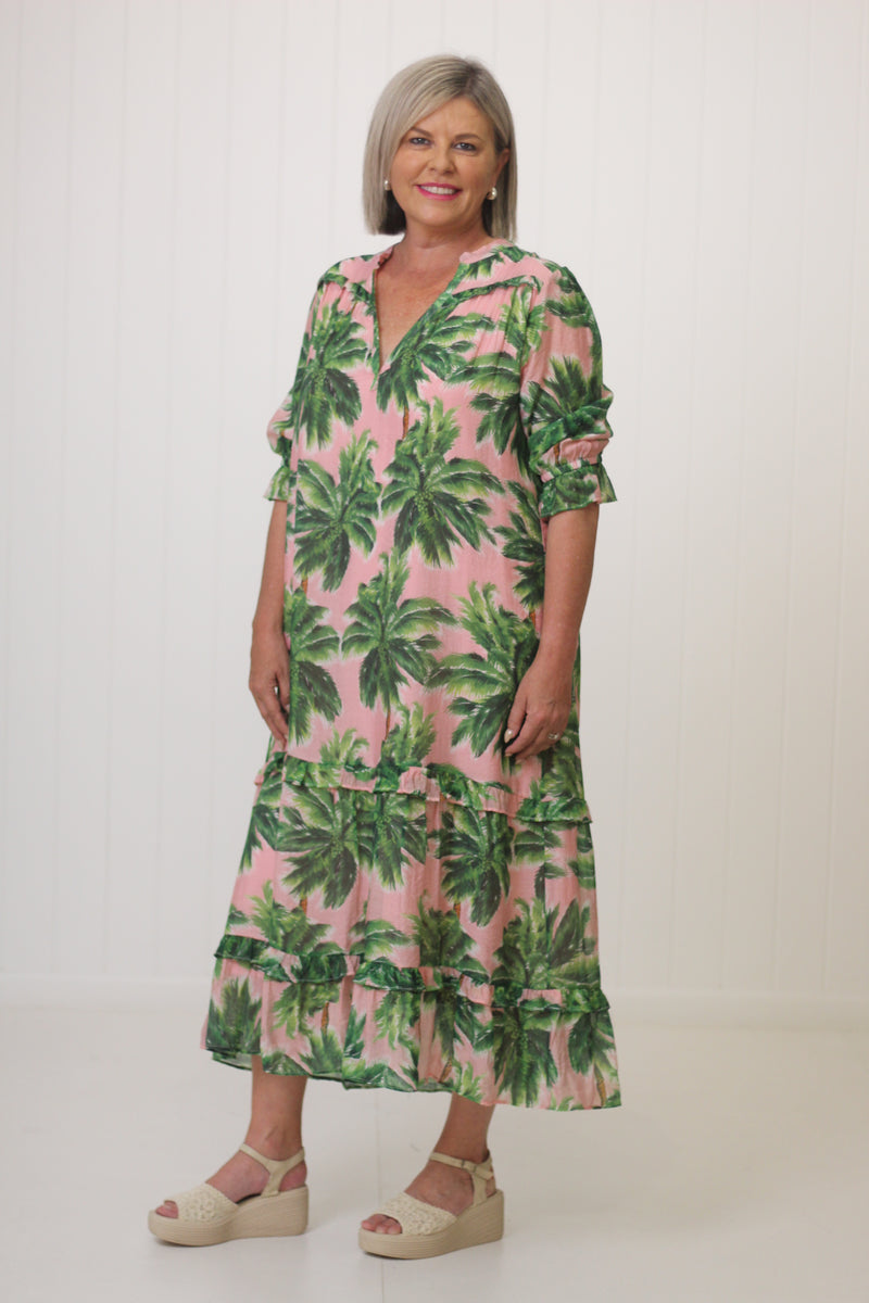 Palm Dress Long