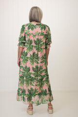 Palm Dress Long