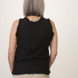 Frayed Singlet Top