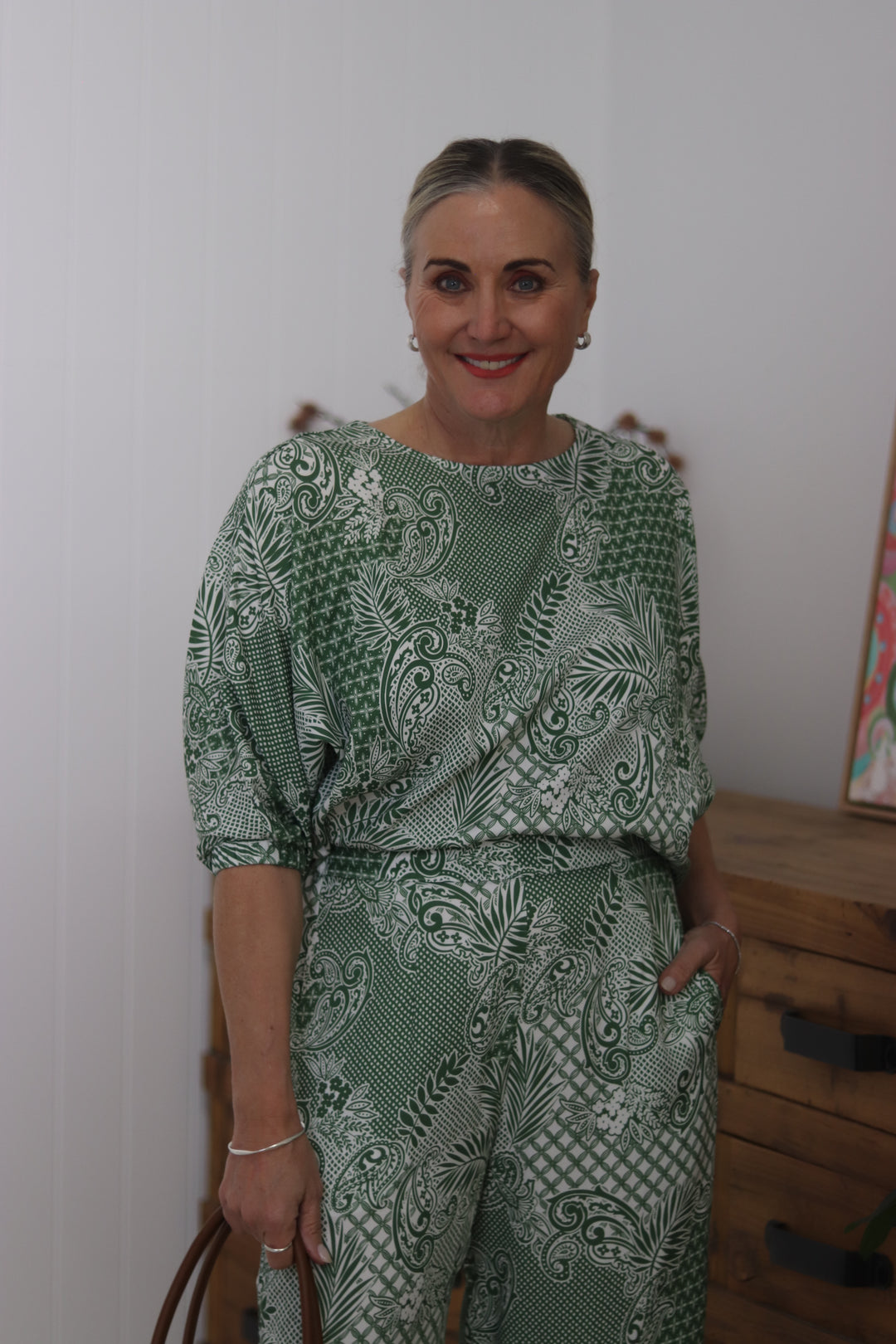Sam Top Print