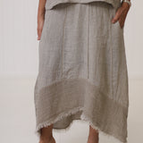 Frayed Edge Skirt