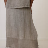 Frayed Edge Skirt