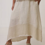 Frayed Edge Skirt