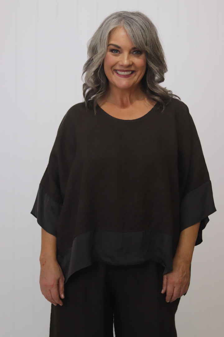 Farrah Linen Top