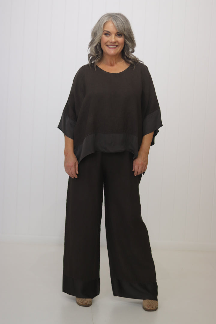 Farrah Linen Top