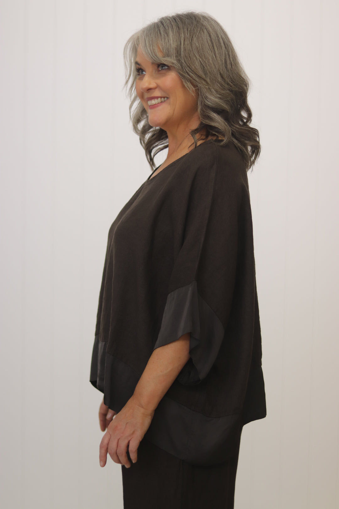 Farrah Linen Top