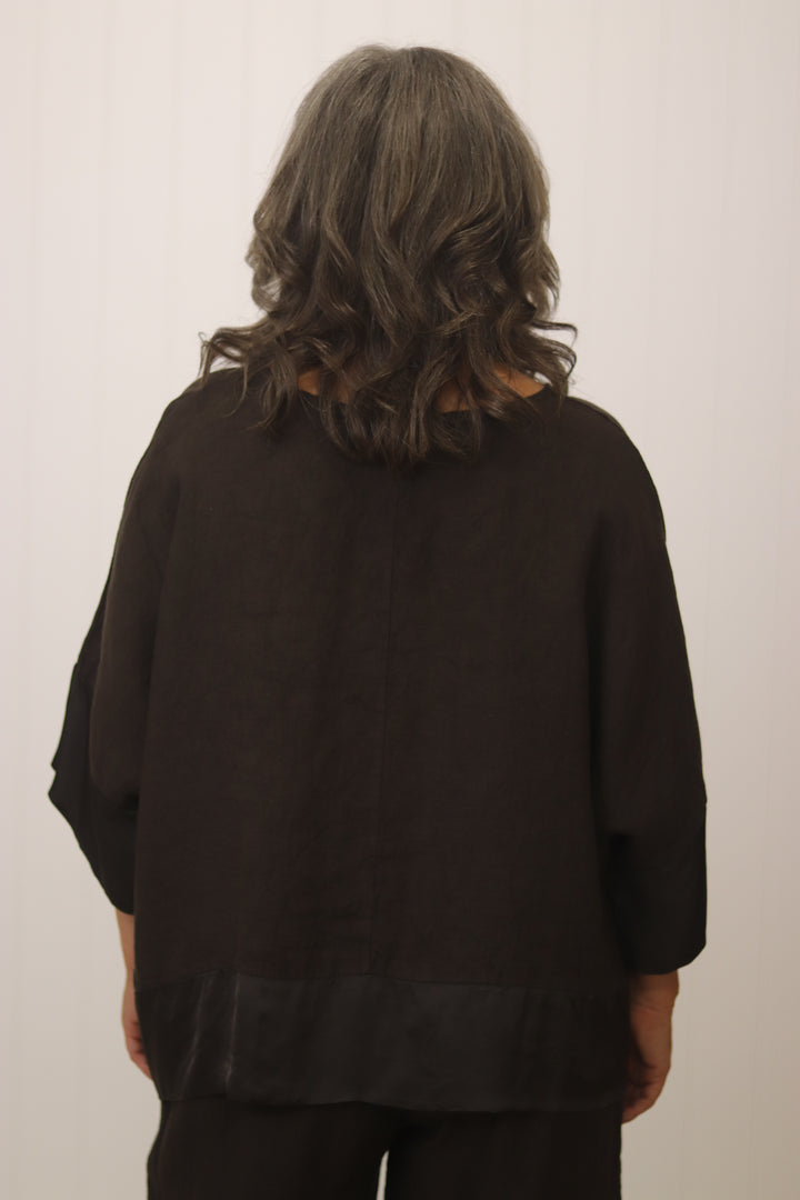 Farrah Linen Top