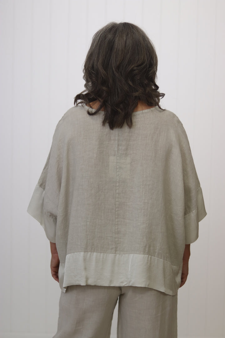 Farrah Linen Top