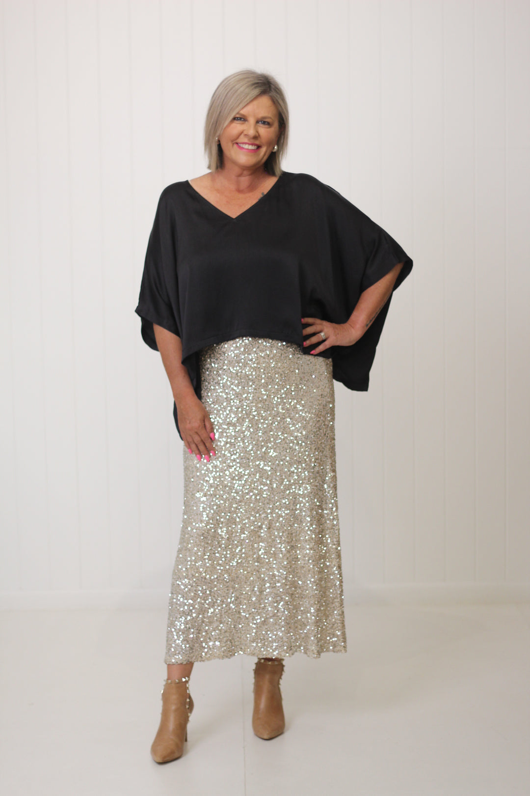 Suzie Sequin Skirt