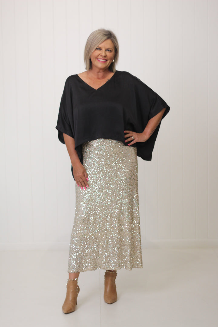Suzie Sequin Skirt