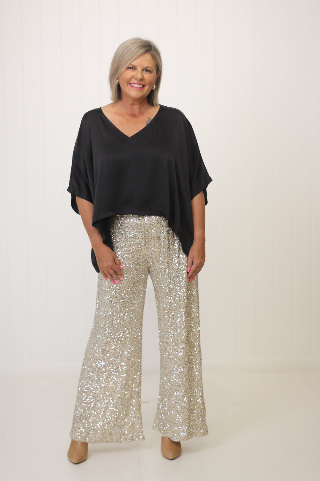 Georgie Sequin Pants