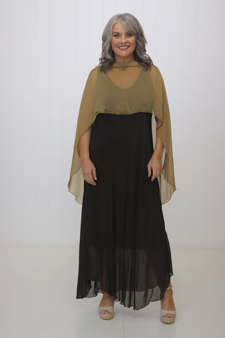 Gia Silk Cape