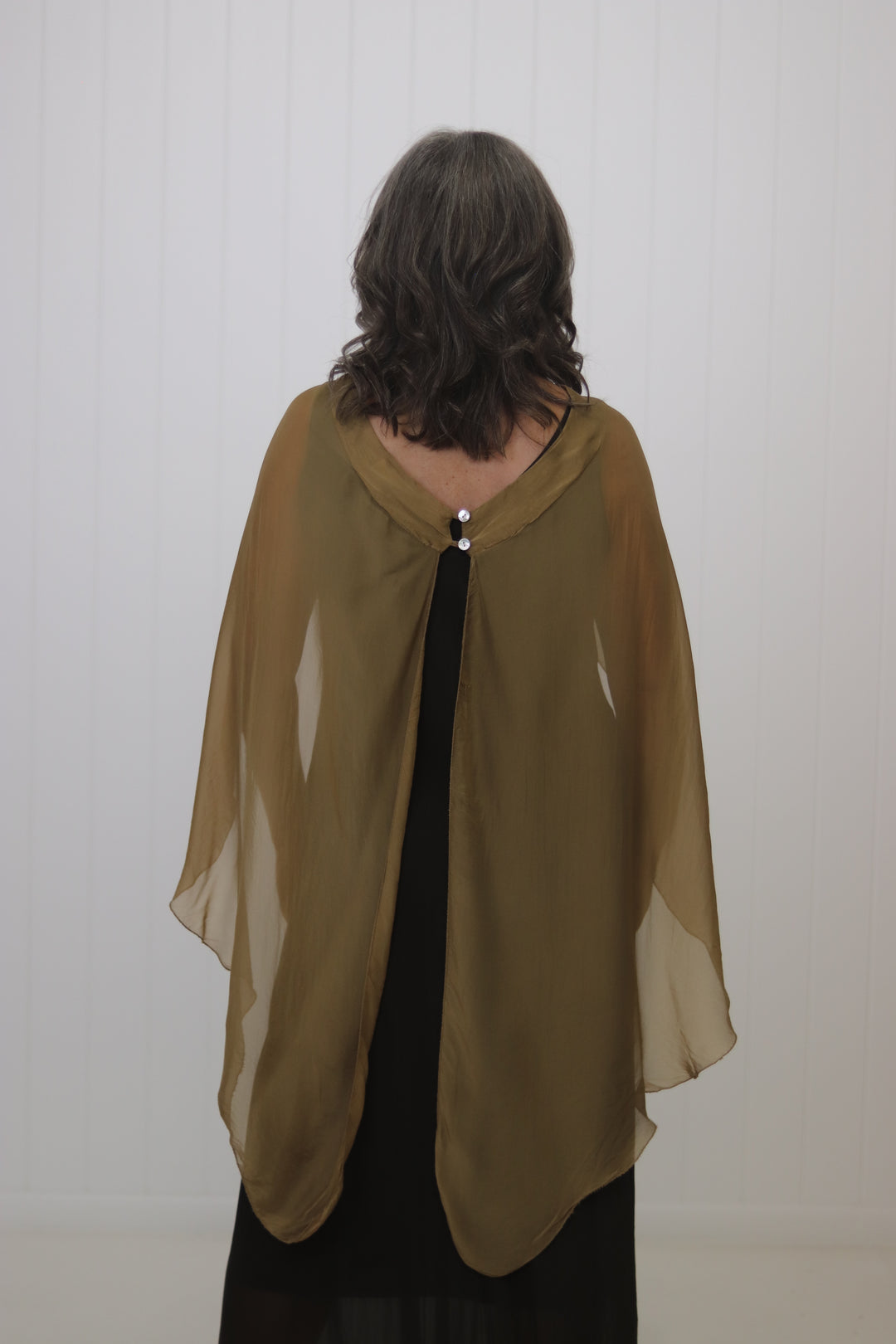 Gia Silk Cape