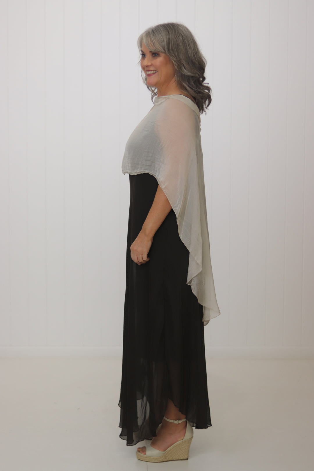 Gia Silk Cape