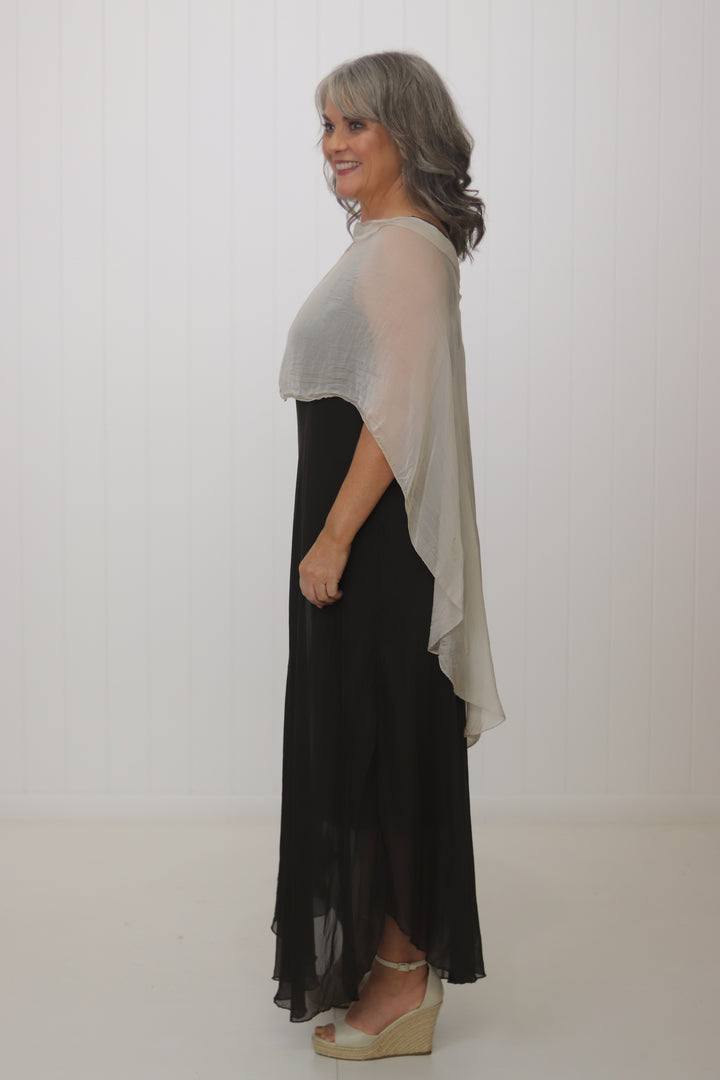 Gia Silk Cape