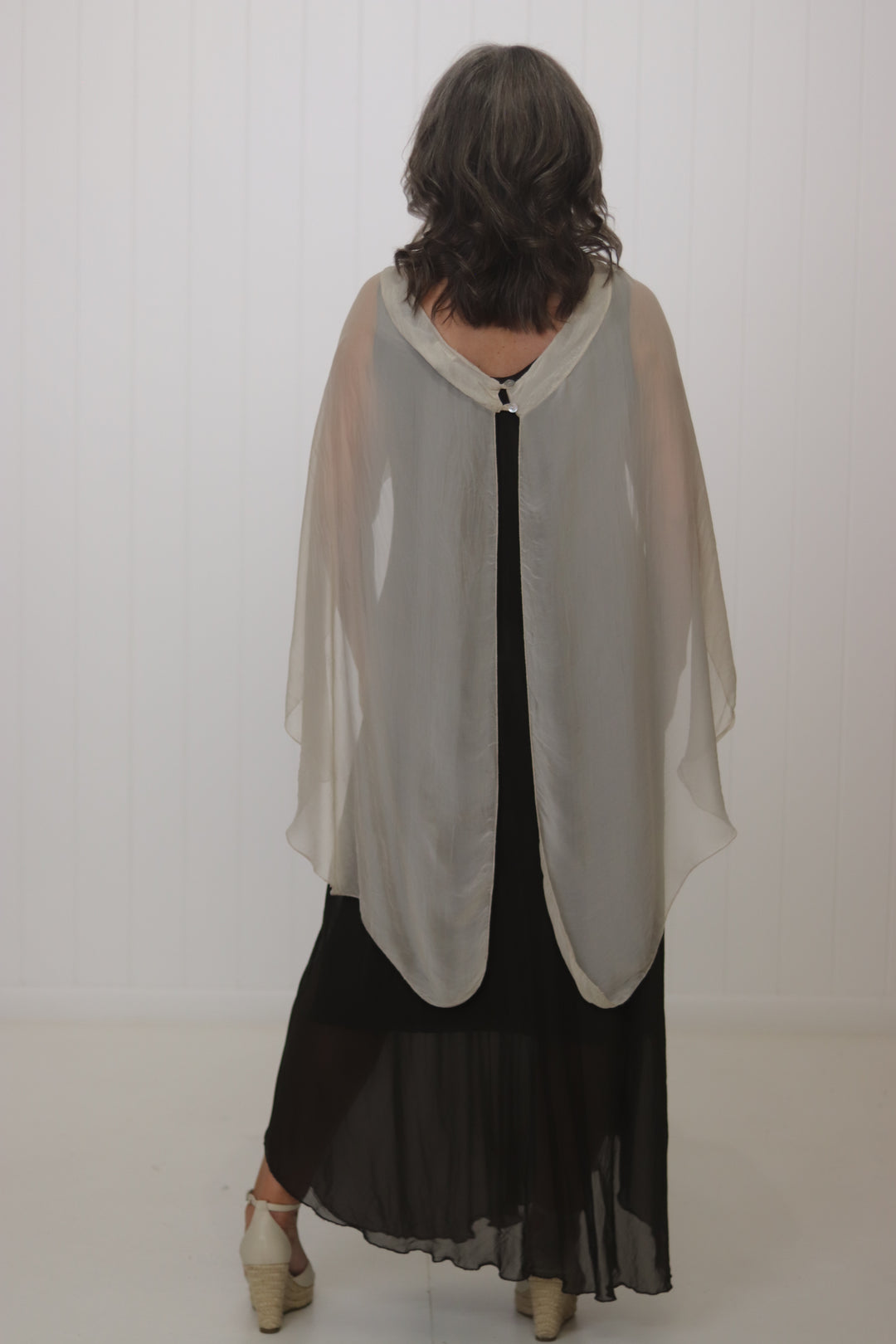 Gia Silk Cape