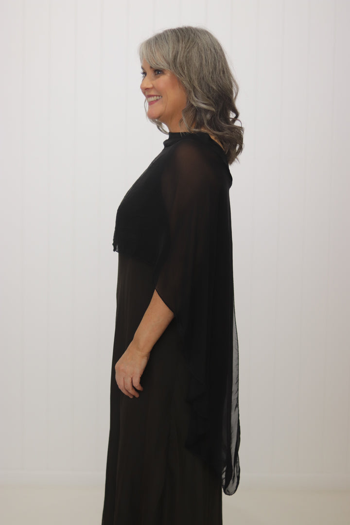 Gia Silk Cape