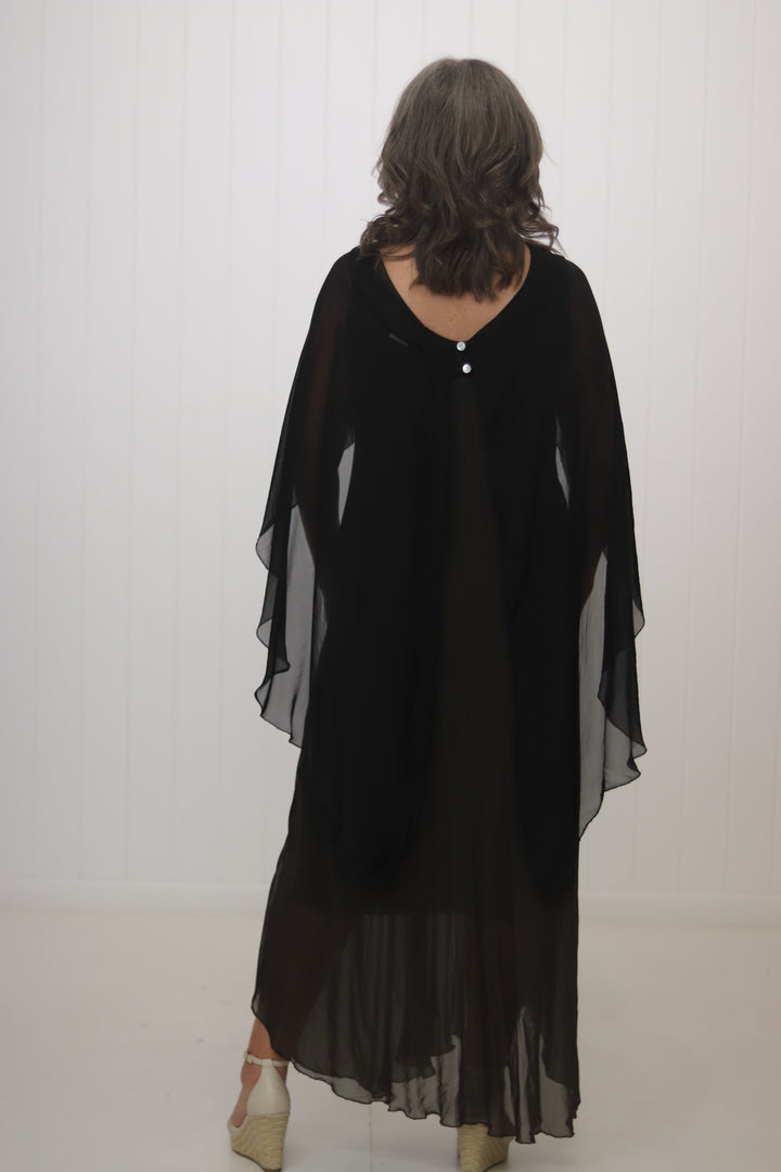 Gia Silk Cape