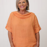 Hepburn Top Orange