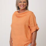 Hepburn Top Orange