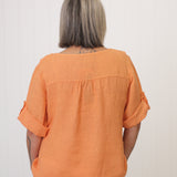 Hepburn Top Orange