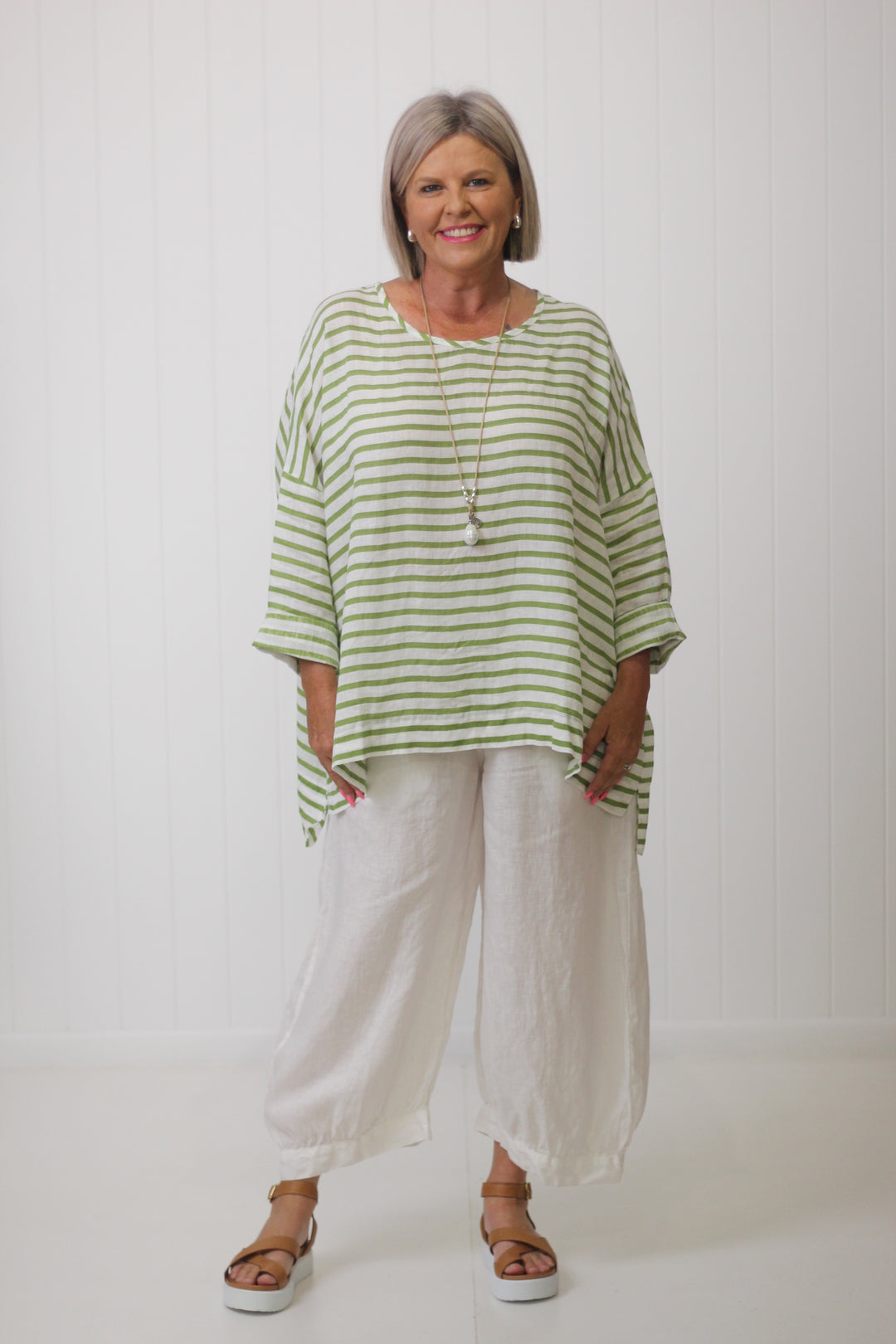 Hunter Top Stripe