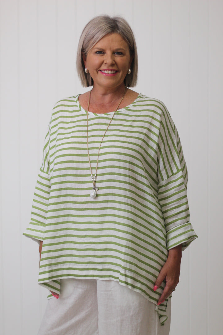 Hunter Top Stripe