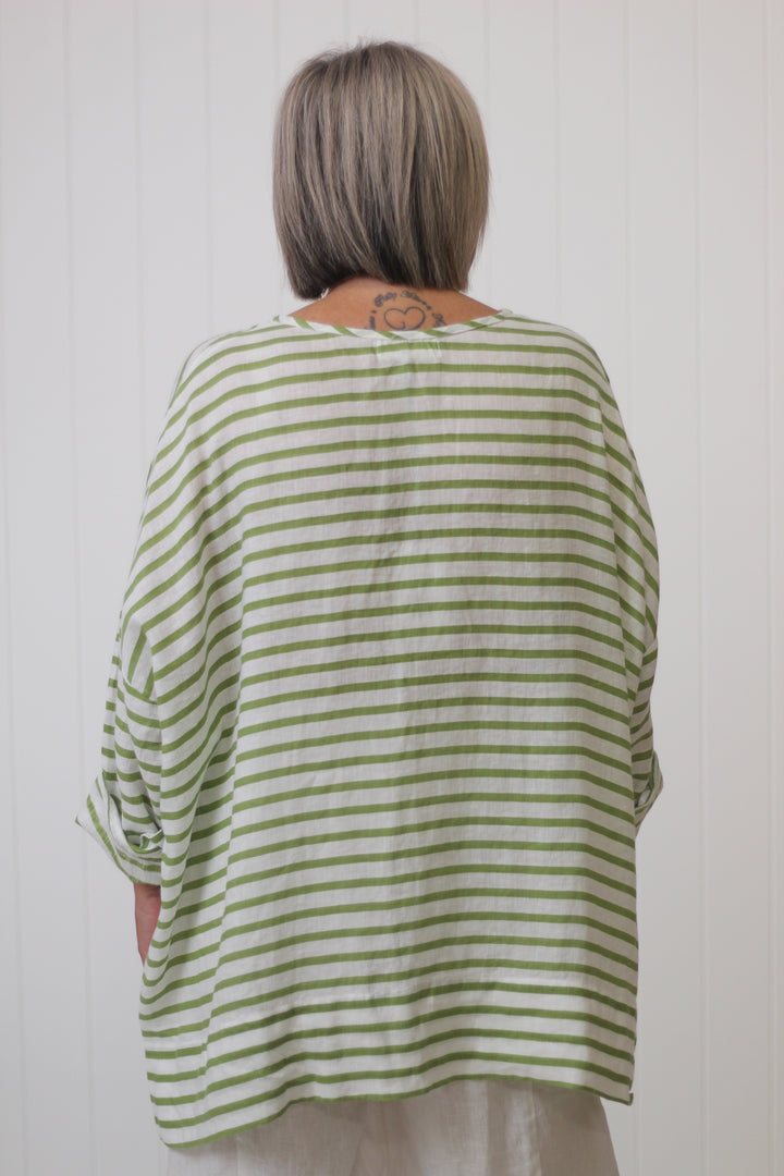 Hunter Top Stripe