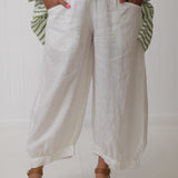 Jackie Pant White