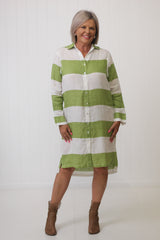 Beach Dress Stripe