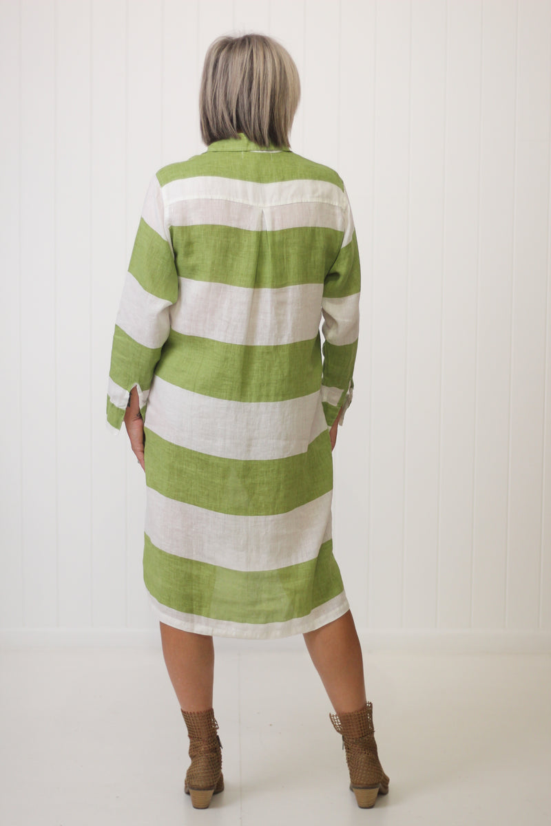 Beach Dress Stripe