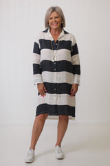 Beach Dress Stripe