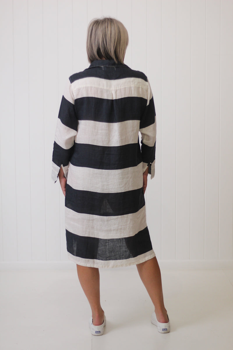 Beach Dress Stripe