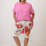 Graphic Shorts Red Bird