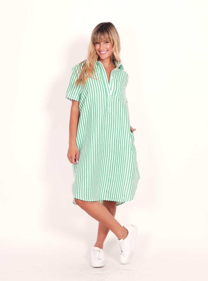 Ada Dress Stripe