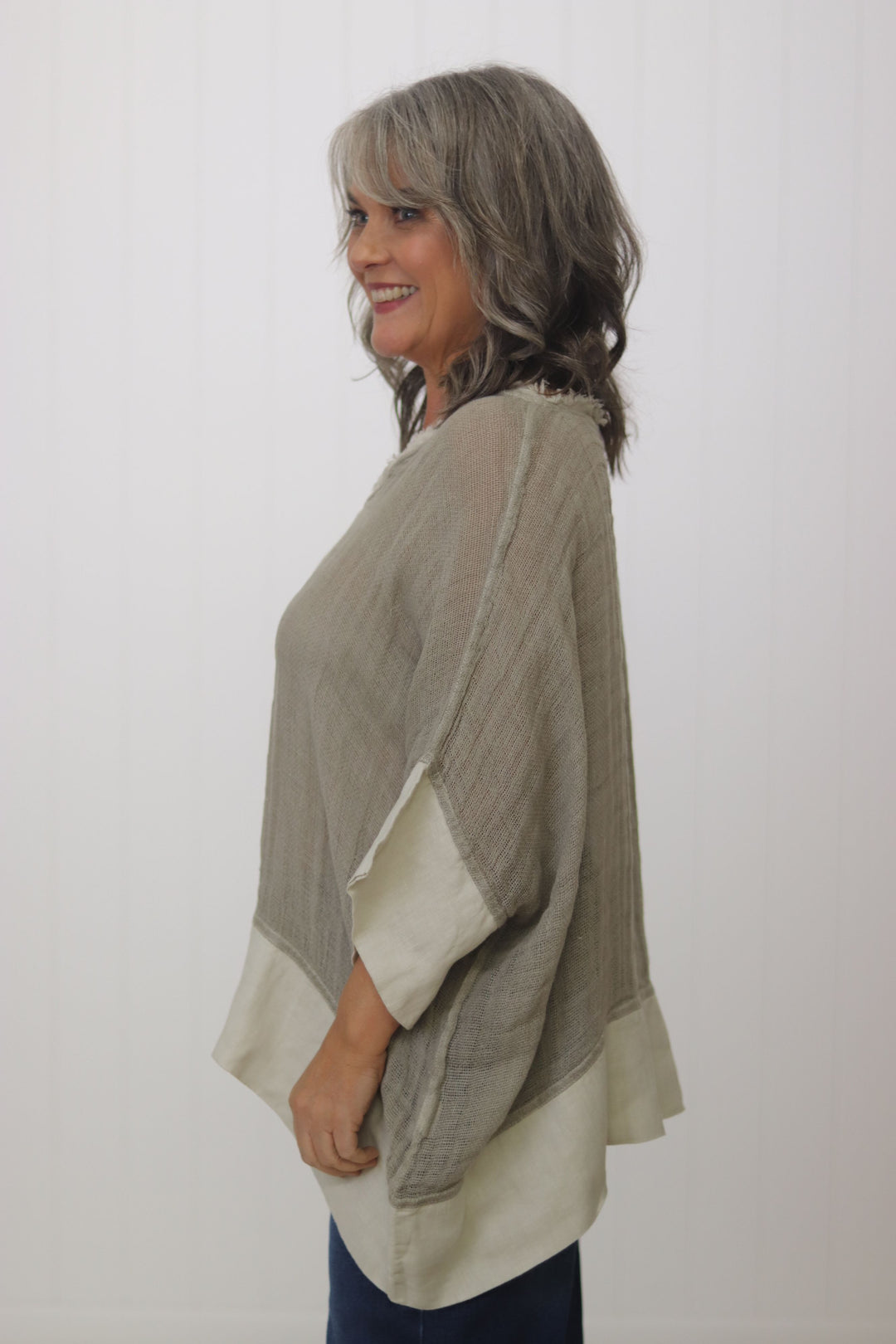 Sofia Linen Top