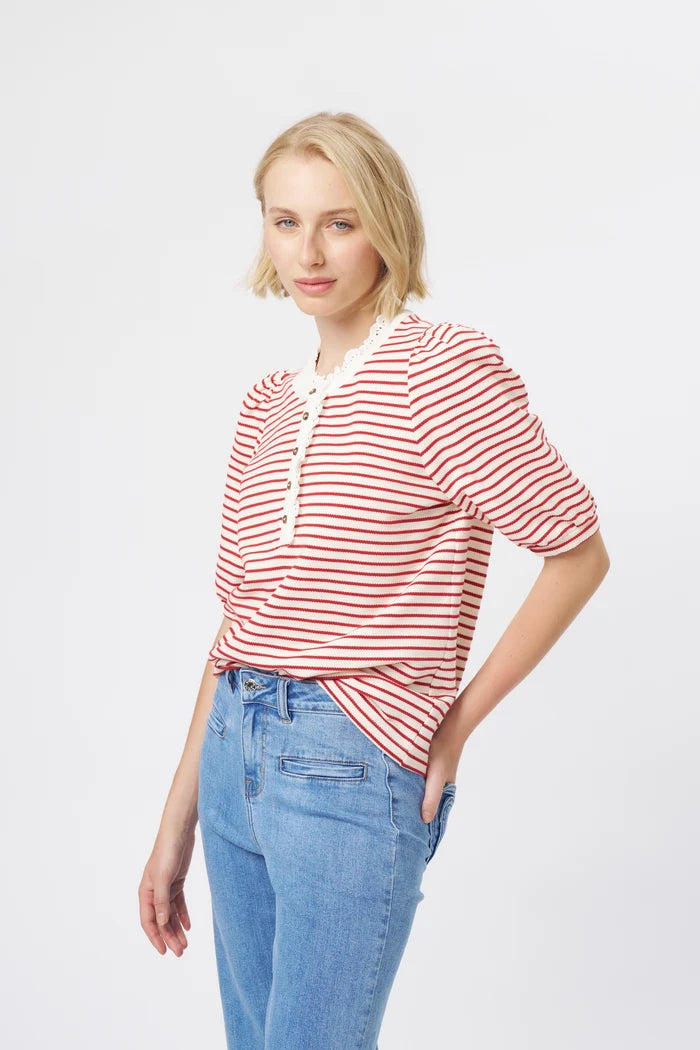 Jacqueline Stripe Top