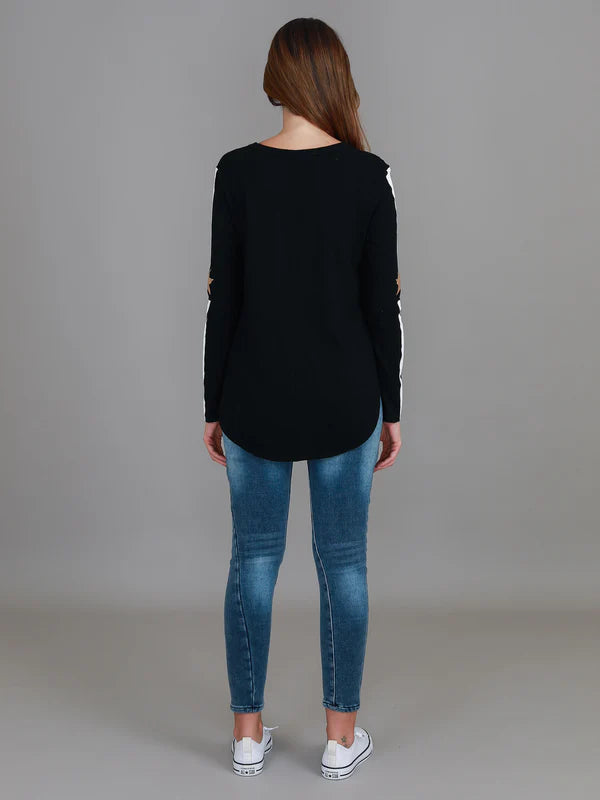 Junee Banded Star Tee