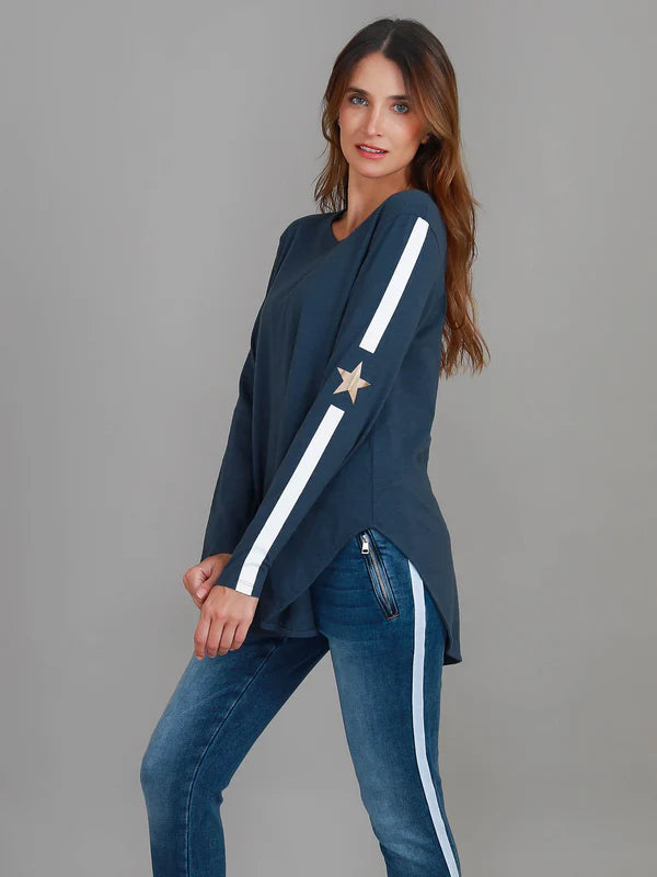 Junee Banded Star Tee