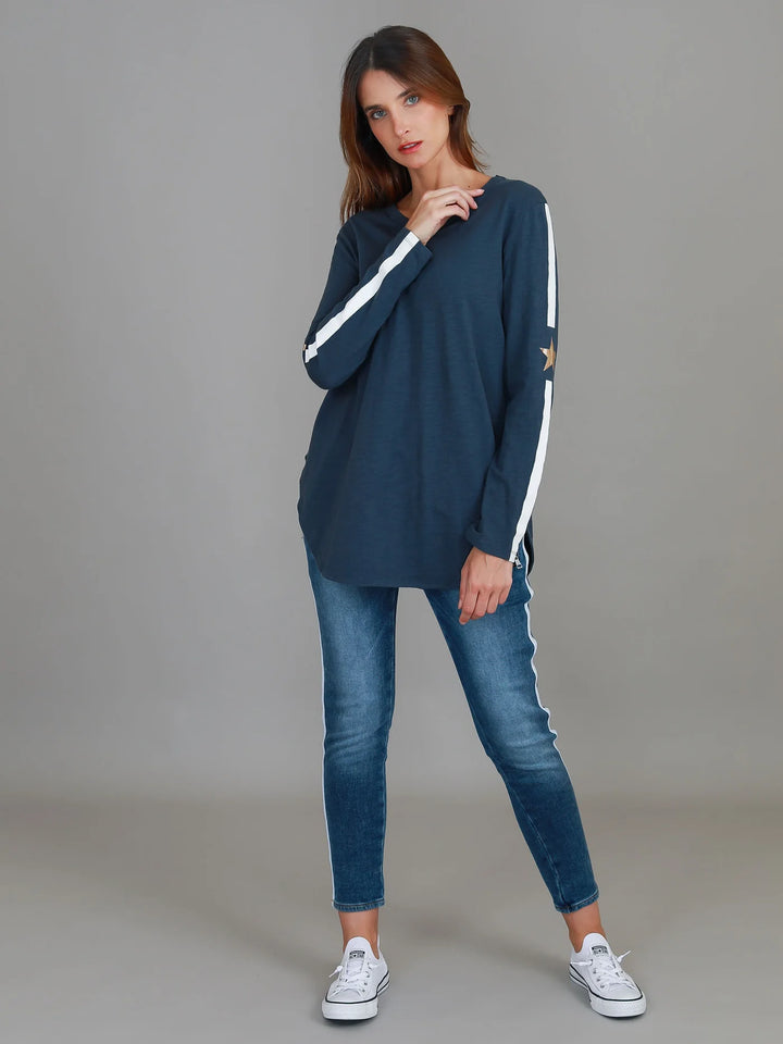 Junee Banded Star Tee