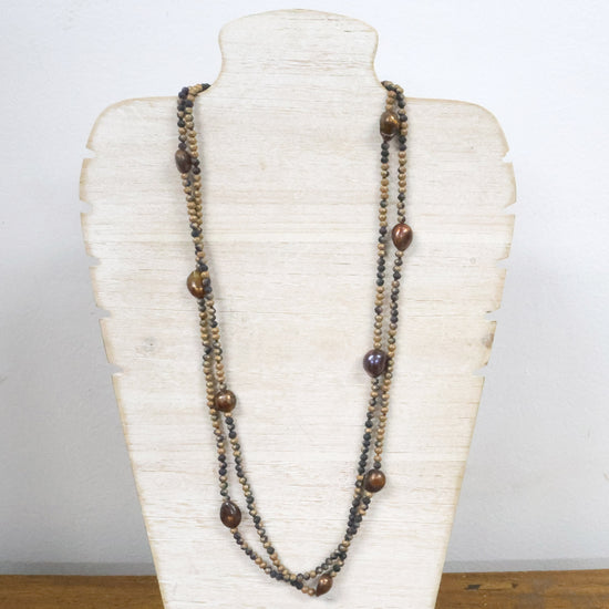 Mira Wood Necklace