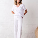 Victoria Tee Flamingo