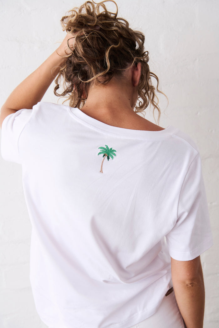 Victoria Tee Flamingo