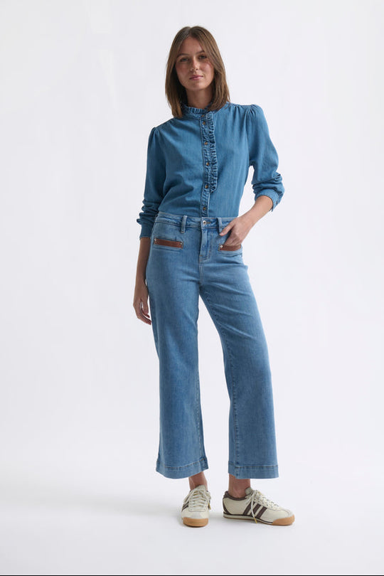 Freya Jean Leather Pocket